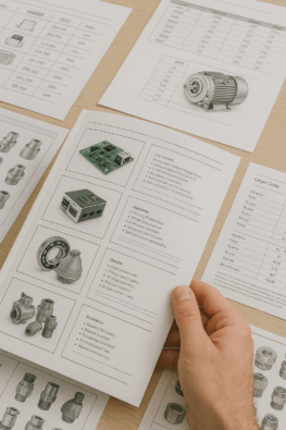 Catàlegs i fitxes tècniques