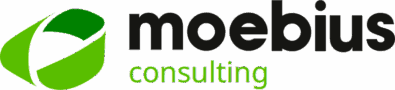 Logotip de Moebius, client d'ATLS en solucions de traducció i integració tecnològica.
