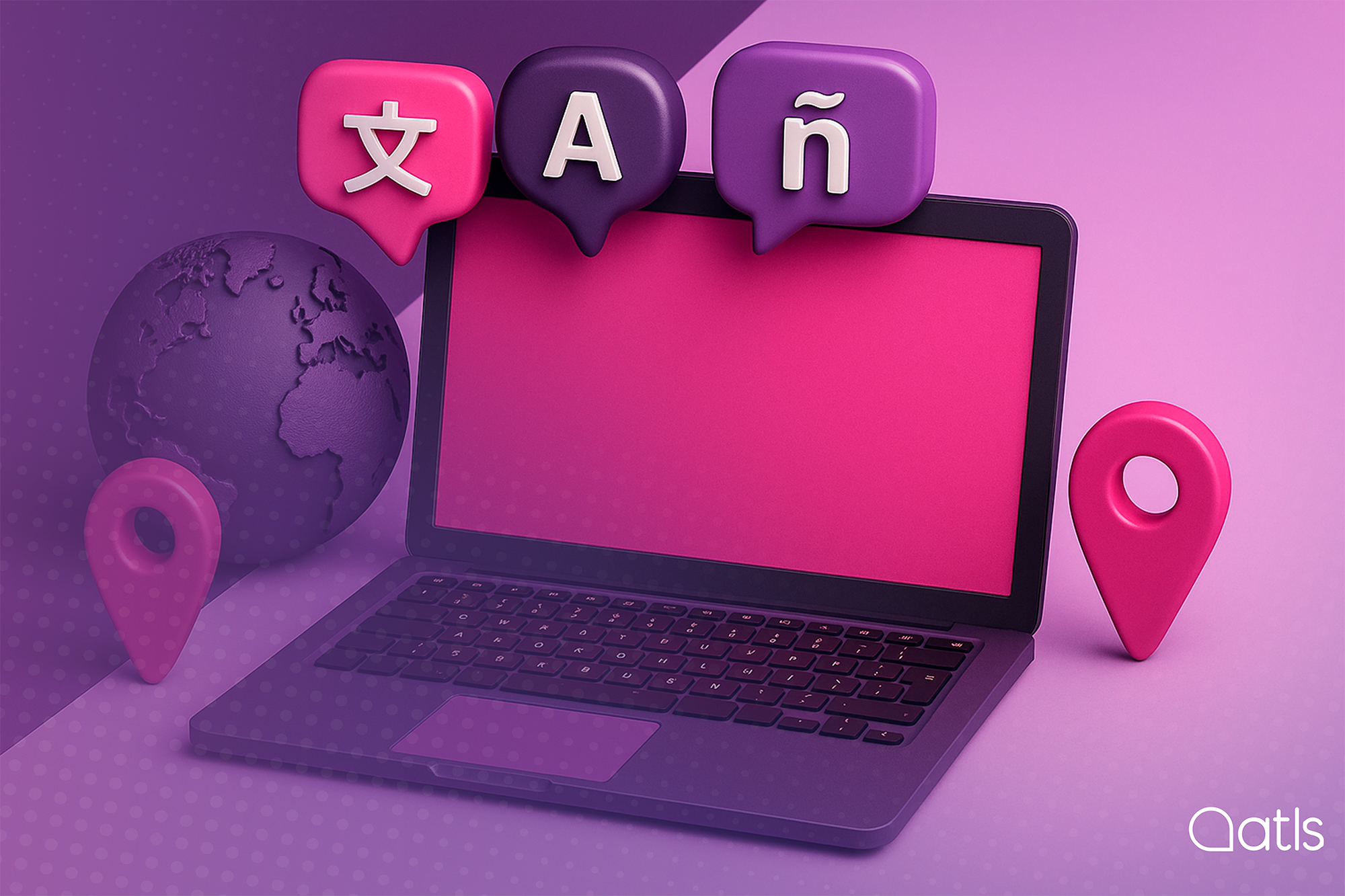 ATLS Global professionals design multilingual marketing strategies with the support of artificial intelligence.
