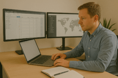 Centralised management of global content